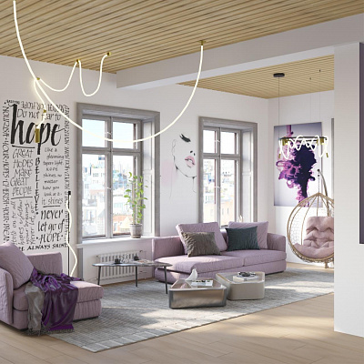 Потолочный светильник Odeon Light Corda 4399/40CL