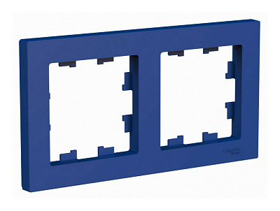 Рамка на 2 поста SE AtlasDesign аквамарин ATN001102