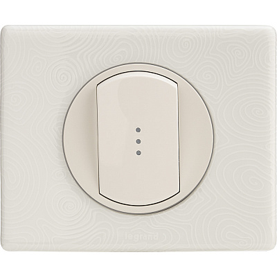 Клавиша с линзой белая Legrand Celiane 068003
