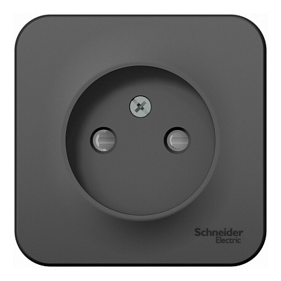 Розетка SE Blanca антрацит BLNRA001116