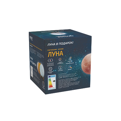 Настольная лампа Gauss 3D Луна LED NN001