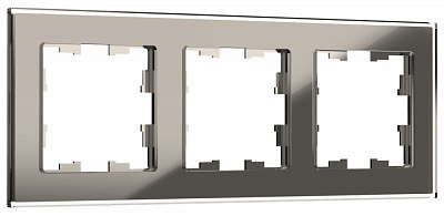 Рамка на 3 поста IEK Brite РУ-3-2-БрД BR-M32-G-K30