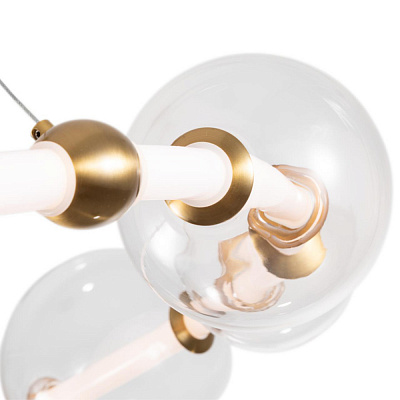 Подвесная светодиодная люстра Arte Lamp Crocus A2780LM-40PB