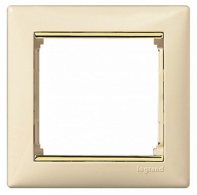 Рамка на 1 пост бежевая Legrand Valena Classic 774151