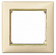 Рамка на 1 пост бежевая Legrand Valena Classic 774151