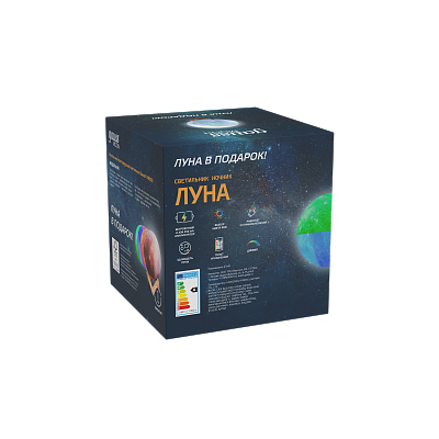 Настольная лампа Gauss 3D Луна LED NN003