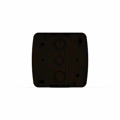 Выключатель двухклавишный EL-BI ALSU орех 504-010400-202