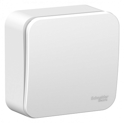 Выключатель одноклавишный белый SE Blanca BLNVA061011