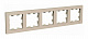 Рамка на 5 постов SE AtlasDesign песочн ATN001205