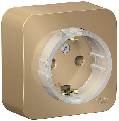 Розетка SE Blanca титан BLNRA010114