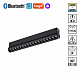 Трековый светильник Novotech Vector пульт ДУ/Tuya Smart Life IP20 LED 18W 3000-6000K 90-240V 359949 PORT NT25 216 черный