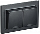 Розетка двойная с крышкой IEK Brite РСбш12-3-44-БрЧ черный BR-R26-16-44-K02-F