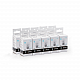 Лампа Gauss Elementary Шар 10W 730lm 4100K Е27 LED 53220