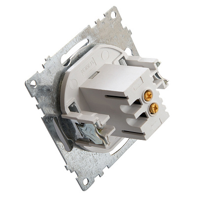 Розетка USB 2-местная (механизм), STEKKER Катрин GLS10-7115-02, 250B, 2,1A, шампань