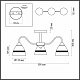 Люстра Lumion Nettie 5214/3CA