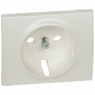 Накладка для розетки жемчужно белая Legrand Galea Life 771520