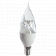 Лампа светодиодная Ecola Candle Premium 8W E14 2700K с линзой C4UW80ELC