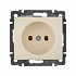 Розетка 2К бжевая Legrand Valena Classic 774316