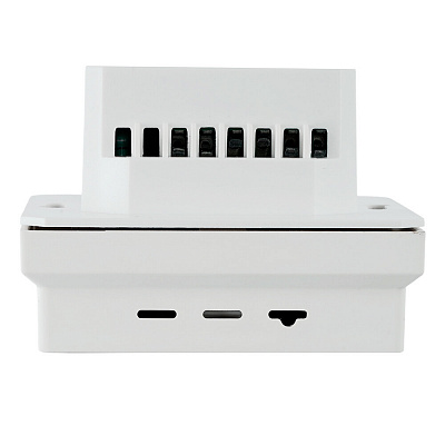Терморегулятор Wi-Fi (механизм), STEKKER Эмили, 250В, 3500Вт, RSW00-5119-01, белый фарфор, soft touch