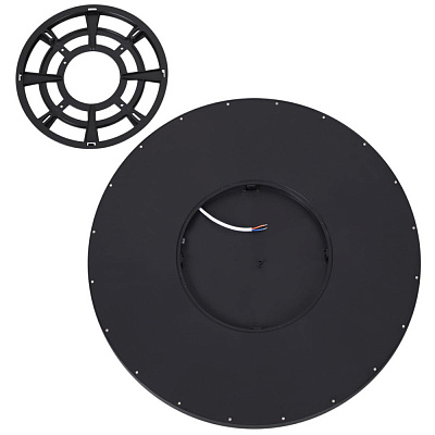 Настенно-потолочный светодиодный светильник Sonex Alfa Black 7660/48L