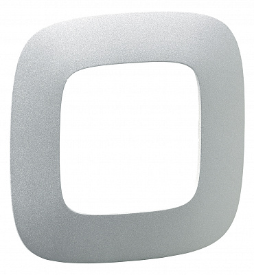 Рамка на 1 пост универсальная алюминий Legrand Valena Alure 754391