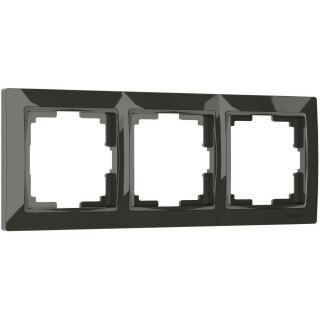 Рамка на 3 поста серо-коричневый Werkel Fiore W0032207 a051033