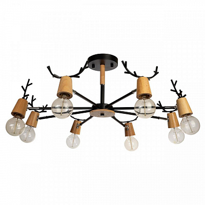 Люстра Loft IT Sven 10024/8 Black