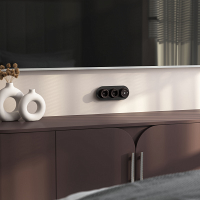 Розетка ТВ оконечная Werkel Ретро коричневые a036809