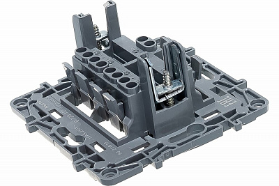 Переключатель 2-кл. антрацит Etika 672612