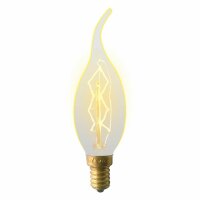 Лампа накаливания свеча на ветру Uniel Vintage E14 IL-V-CW35-60-GOLDEN-E14 ZW01 UL-00000483