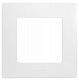 Рамка для розетки на 1 пост белая Legrand Etika 672501
