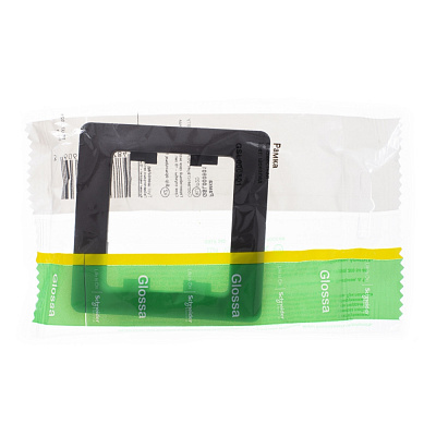 Рамка на 1 пост шоколад SE Glossa GSL000801