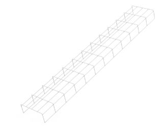 Решетка защитная Gauss для св-ка ЛПО/ДПО 1320х230х96 903265601