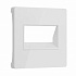 Накладка для двойной розетки RJ-45 Werkel белые акриловый a064026