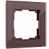 Рамка на 1 пост Werkel Favorit W0011118 мокко a051100