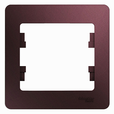 Рамка на 1 пост фиолетовая SE Glossa GSL001101