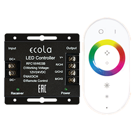 Контроллер Ecola 18A 216W 12V (432W 24V) RFC18WESB
