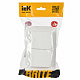 Розетка двойная с крышкой IEK Brite РСбш12-3-44-БрБ белый BR-R26-16-44-K01-F
