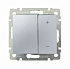 Диммер кнопочный алюминий Legrand Valena Classic 770274