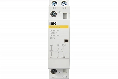 Контактор модульный 2полюсной однофазный КМ20-20М AC MKK11-20-20 IEK МАСТЕР-ВЫКЛЮЧАТЕЛЬ