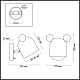 Спот Odeon Light Mickey 4731/1W