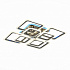 Люстра потолочная EVOLED Qutro SLE200482-08RGB
