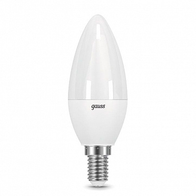 Лампа Gauss Свеча 7W 550lm 6500К E14LED 103101307-S