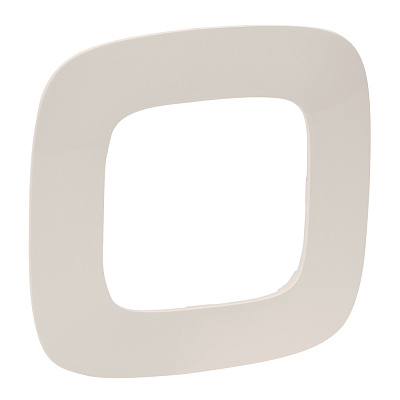 Рамка для розетки на 1 пост слоновая кость универсальная Legrand Valena Alure 754311