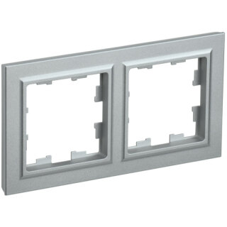 Рамка на 2 поста IEK Brite РУ-2-БрА BR-M22-K47