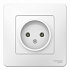 Розетка SE Blanca молочный BLNRS000011