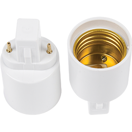 Переходник с цоколя G23 на E27 Ecola base G23E7WEAY