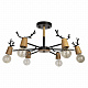 Люстра Loft IT Sven 10024/6 Black