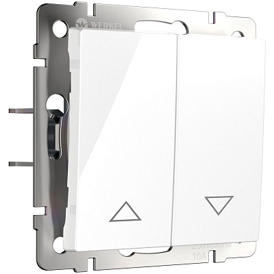 Выключатель жалюзи Werkel W1124501 белый a051132