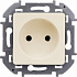 Розетка 2К бжевая Legrand Inspiria 673711